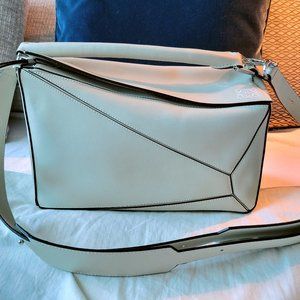 Authentic LOEWE Puzzle Bag Medium, Sand Colour